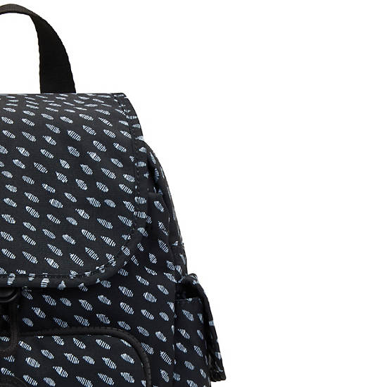 Kipling City Pack Mini Klasik Printed Sırt Çantaları Mavi | TR 1733UZ